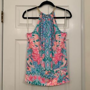 Lilly Pulitzer halter top size small